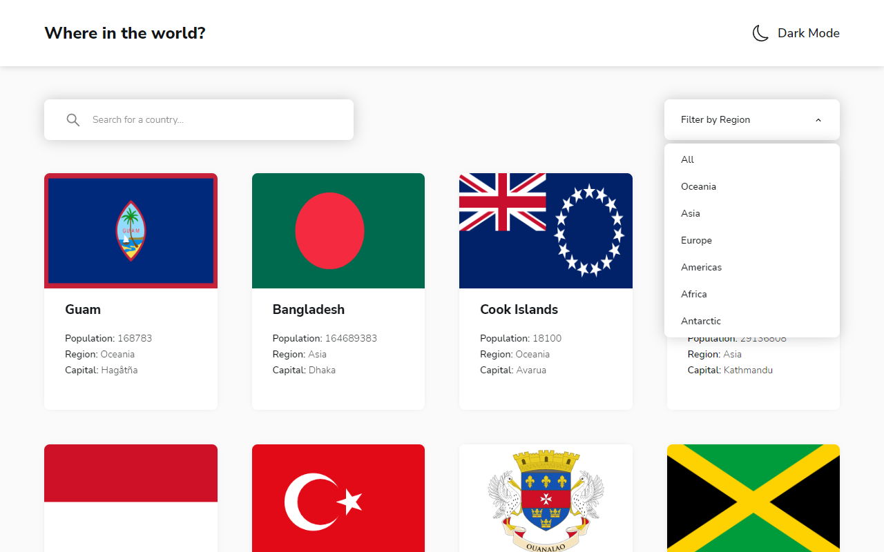 Country API